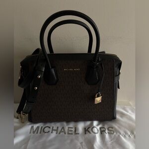 Michael Kors Mercer Logo Satchel